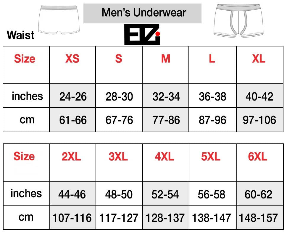 ELZI for men - Black merino boxers - Black elastic.