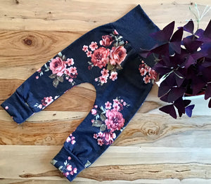 Sarouel évolutif floral 🌺gr:6 à 36 mois prêt à partir