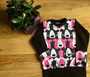 Hoodie et Sarouel évolutif les oursons prêt à partir  Gr:1 an à 3 ans