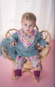 Sarouel paisley Gr:6 à 24 mois prêt à partir