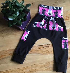 Hoodie et Sarouel évolutif les oursons prêt à partir  Gr:1 an à 3 ans